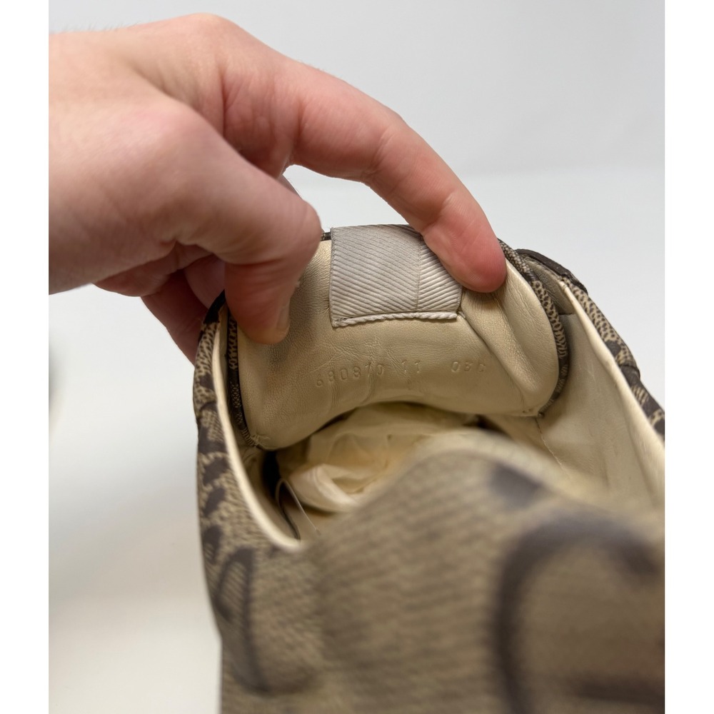 Gucci Rhyton GG Beige Sneaker Size 12 US 11 Gucci - Picture 8 of 10